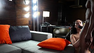 Princess Emily's Wild Sextional BBC Ride with Creampie and