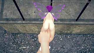 Hot tiny fairy gets fingered hard - petite pussy play