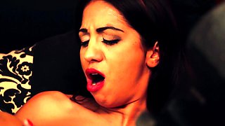 Mexicana blowjob with her big boobs