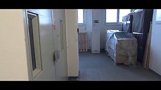 Watch Christina Santes, the hot headmistress, get naughty with a stranger at work while revealing her wild side in pantyhose and hair