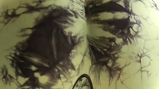 Amateur chick with a fat ass is punished with rough anal