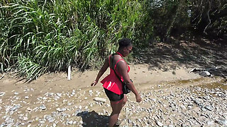 Follow Footsteps to My Big Ass Butt Someone Is Passing In a Boat Can We Show N Play Privately Kinky Nature Softcore - Jhodez1