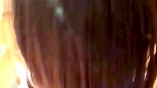 Japanese Amateur Babe Gives a Blowjob