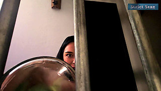 Lady Medea Pee for My Caged Toilet Slave POV