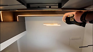 Hot tight shaved pussy all natural college girl comes for a fashion try on haul turns out porn casting