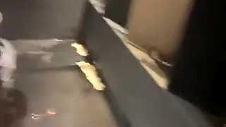 Boy Enters the Clubs Toilets and Catch a Guy Ready to Pee