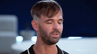 Kaci Kennedy's Blonde Milf Takes a Monster Black Cock In Front of A Hubby