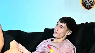 My exceptional mate rocks Play Station, blows jism in