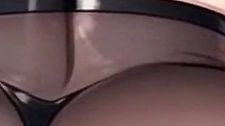 Waifu Secretary POV - Latina & Colored Hair Office Close-up Teasing