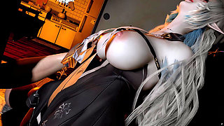 Saint Katishya came to the door