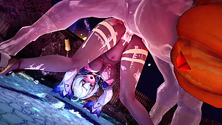 Genshin Impact -hot Spring Monster Fuck Horny Ganyu - 3D Hentai Animations