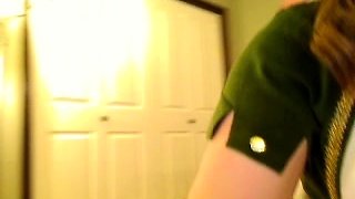 Great Big Boobs On Masturbating Redhead