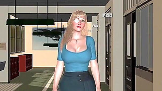 Sexy and Innocent Professor Fucked by an Old Man's Cock and Turned Into His Personal Slut