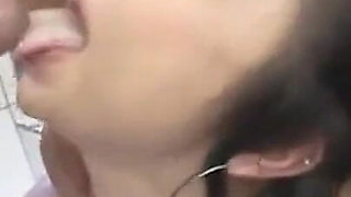 Petite Asian Cumslut Bukkake Blowbang Cumdump