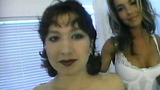 Sexy babes hardcore threesome