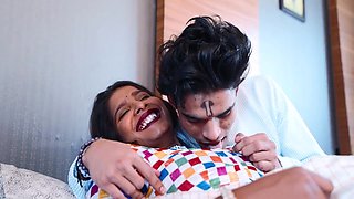 The New Boyfriend Fucked His Girlfriend For The First Time As Soon As He Met Her