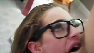 Teen In Glasses Kimmy Granger Loves Teachers Cock And Jizz