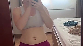 Hot and Sweaty Workout in the Bedroom