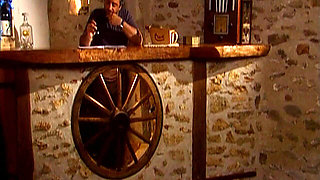 Blonde Babe Deepthroats Cock While Fingered to Orgasm