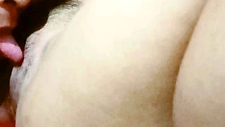 Mutual oral stimulation of intimate parts