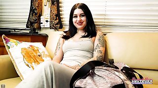 Gentle GF's sucking dick sex