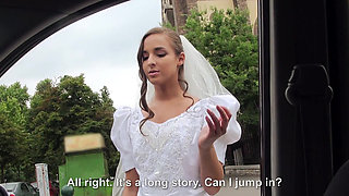 Super hot bride Amirah gets rejected and she gets picked up by a stranger