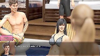 Lisa: Pool Party With Two Sexy Girls Ep.21