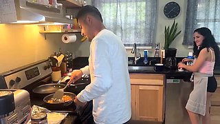 Vanessa Cliff Morning Blowjob - Amateur Wife Swallows Cum Romantic Couple Sex