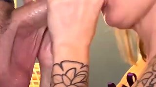 We encountered a stud at a motel pub and invited him back to our apartment