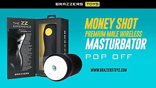 Jordi's first ever meeting with Angela White makes him so nervous that she needs to suck his cock to silent him down - brazzers