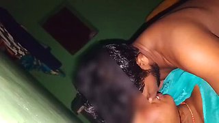 Desi Wife Fucked Hard by Old Man at Night - Hot Hindi Sex