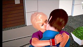 Steamy adult visual novel featuring erotic tales and anime action