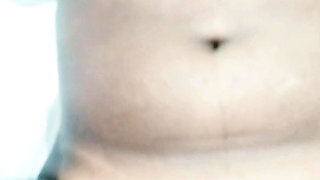 I fucked my step brother's sister hard by pressing her big boobs cow position