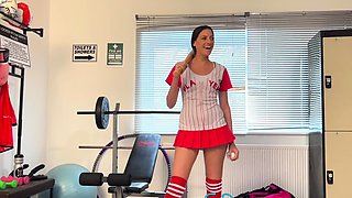 Teen Cute Italian Brunette Solo At