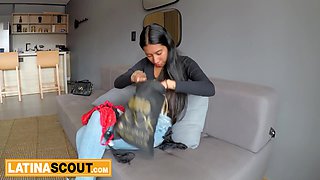 This VALEDICTORIAN LATINA TEEN confessed her future was planned... she chose my cock over her GPA