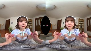 Japanese Teen's Sultry Service Sparks Wild POV Passion