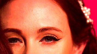 Big boobs mature Redhead MILF strip nude