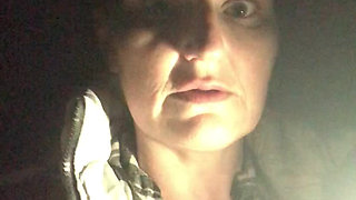 Got My Tits Out to Try and Cool Down Whilst Walking at Night