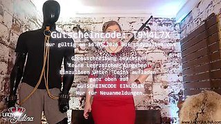 German MILF Domina Julina Extreme BDSM Anal Rosette Slave 4K POV