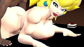 Bowsette Doggy Position in the Castle