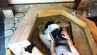 Dripping Uniform, Restrained in a Bathtub, off-campus Lesson