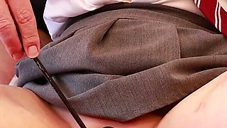 Redhead Schoolgirl Wontherine Gets Dominated