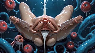 Hot 3D Cartoon Fantasy: Corruption Path Part 1 Teaser - Cum Swallowing & Creampie Compilation