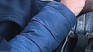 Dick Flash - French Teacher Public Blowjob Voyeur Hotel Balcony Caught by Neighbors Extreme Cum in Mouth 4K