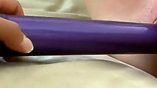 Purple Dildo Round Two - Quick Toy Session Between Girlfriends