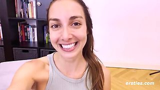 German Amateur Lesbian Foursome with Ana B - Fucking Machine Fantasy Fulfilled by Friends