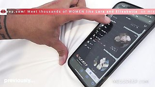 Flashy Lara De Santis at ffm in threesome scene