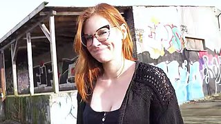 GERMAN SCOUT - Redhead MILF Mona
