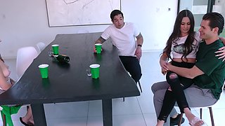 Jon Rogue pounds Kourtney Rae & Cielo West in a wild four-way