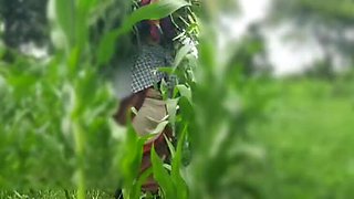 Desi Bhabhi Outdoor Fuck with Devar in Jungle - Sukunmi & Dewaif Public Sex